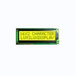 16×2 1602 Character LCD Display, COB Module LCM  LED Backlight Outline 122.0×44.0mm