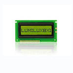 8×1 801 0801 Character LCD Display, COB Module LCM  LED Backlight Outline 80.0×36.0mm