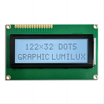 122×32 12232 Dot-matrix Graphic LCD Display, Outline 80.0×36.0mm COB Module LCM  LED Backlight