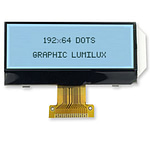 192×64 19264 Dot-matrix Graphic LCD Display, Outline 100.0×60.0mm COB Module LCM  LED Backlight
