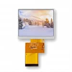 3.5 inch 320×240 resolution, Ultra-wide temperature TFT LCD Display