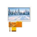 4.3 inch 480×272 resolution, Ultra-wide temperature TFT LCD Display
